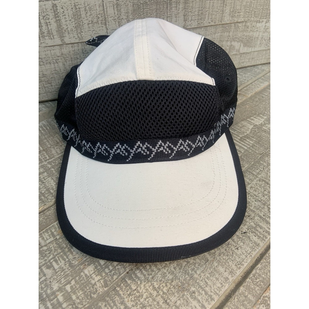 The North Face Class V Webbing White Black Cap Hat Unisex One Size Adjustable